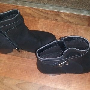 Black booties
